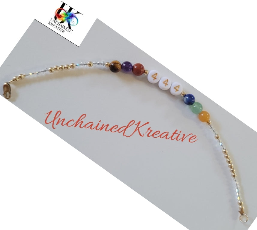 Protection Bracelet with angel numbers