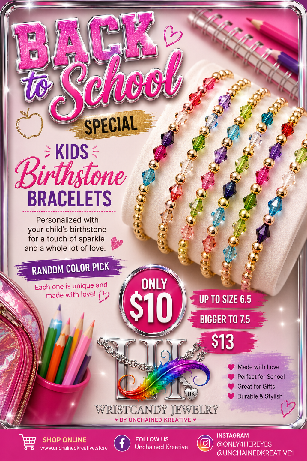 Back to school kids