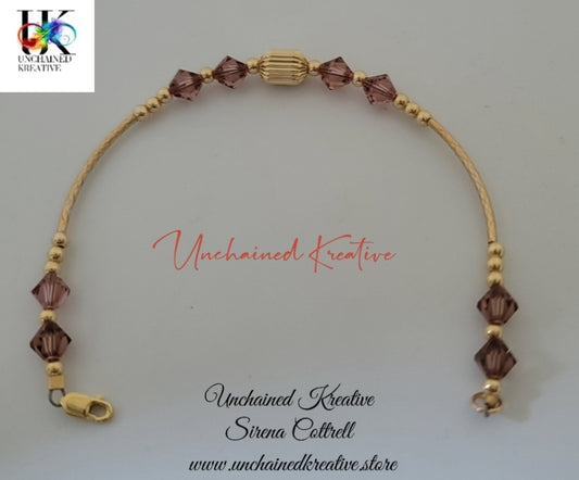 Fancy Small Tube Bangle