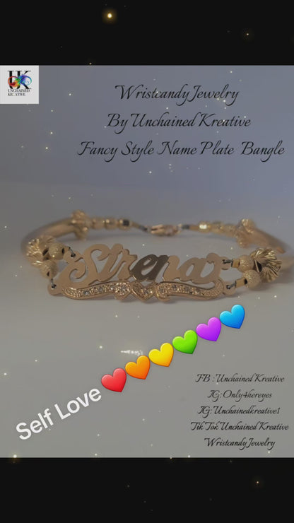 Name Plate Bracelet