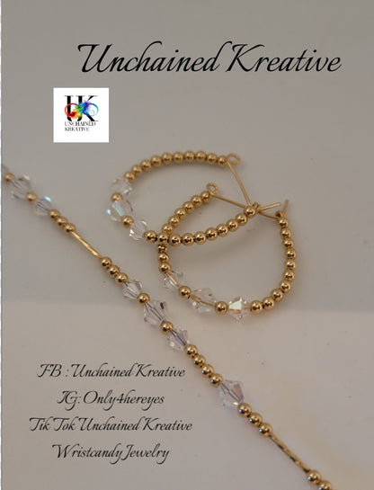 Earring and Bracelet set