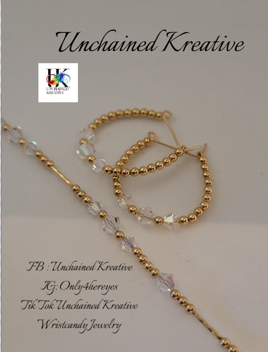 Earring and Bracelet set