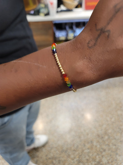 🏳️‍🌈🧡💙❤️💚🩵💜💛🌈 Rainbow Bracelets free style