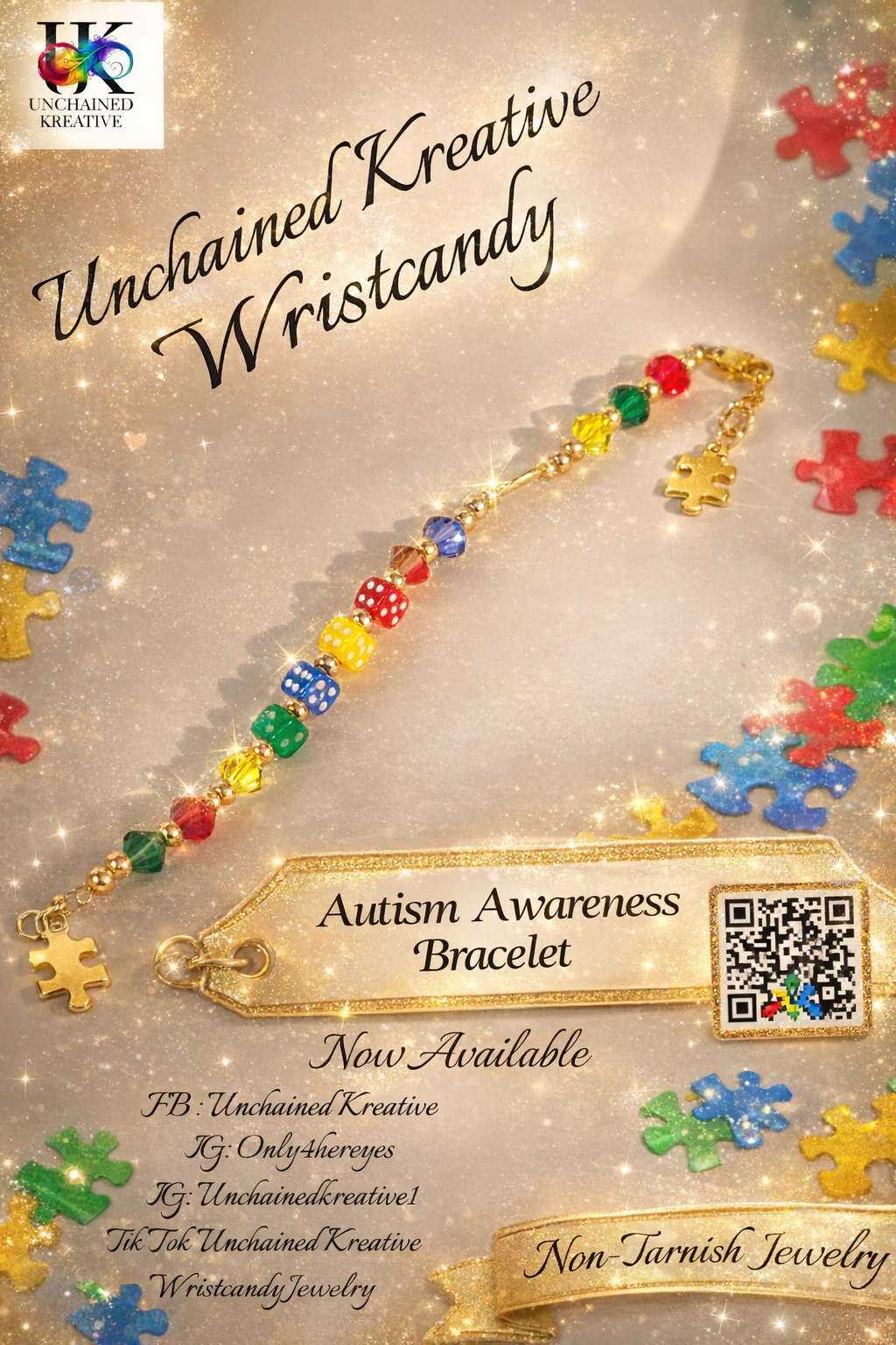 💙 Autism Awareness Wristcandy Collection