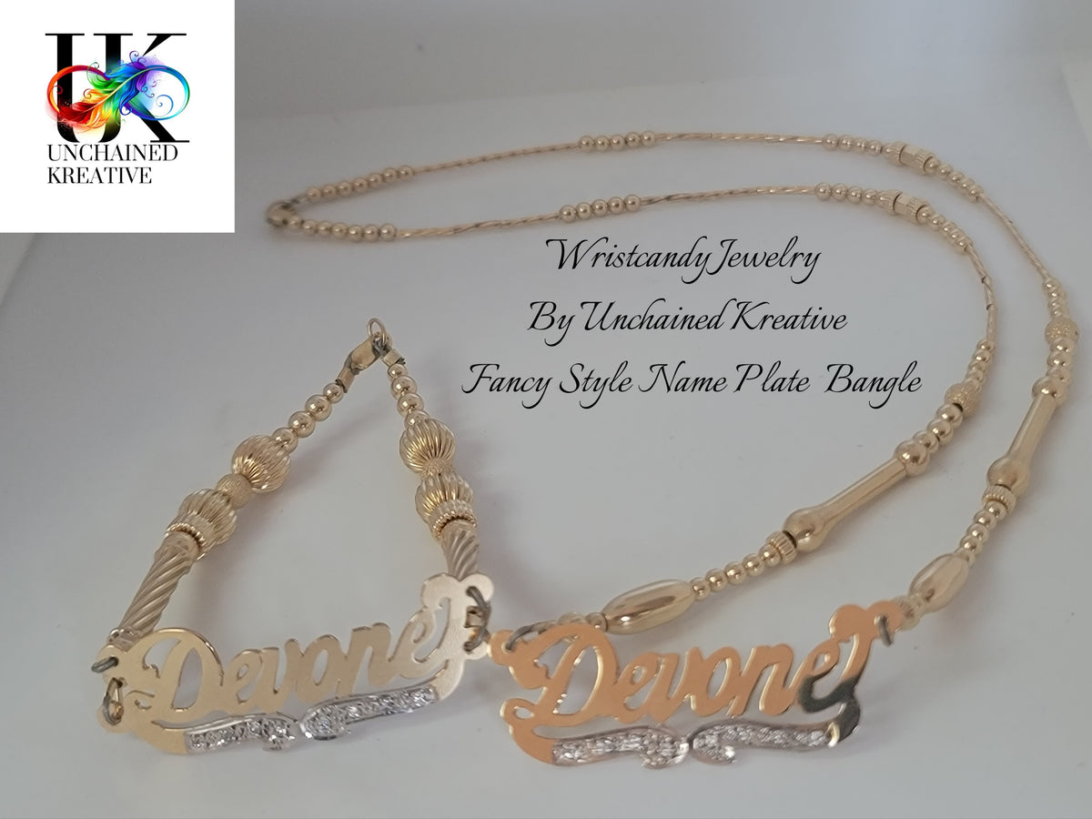 Name Plate Necklace